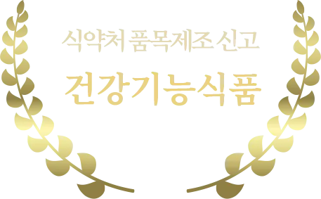 식약청품목제조신고 건강기능식품